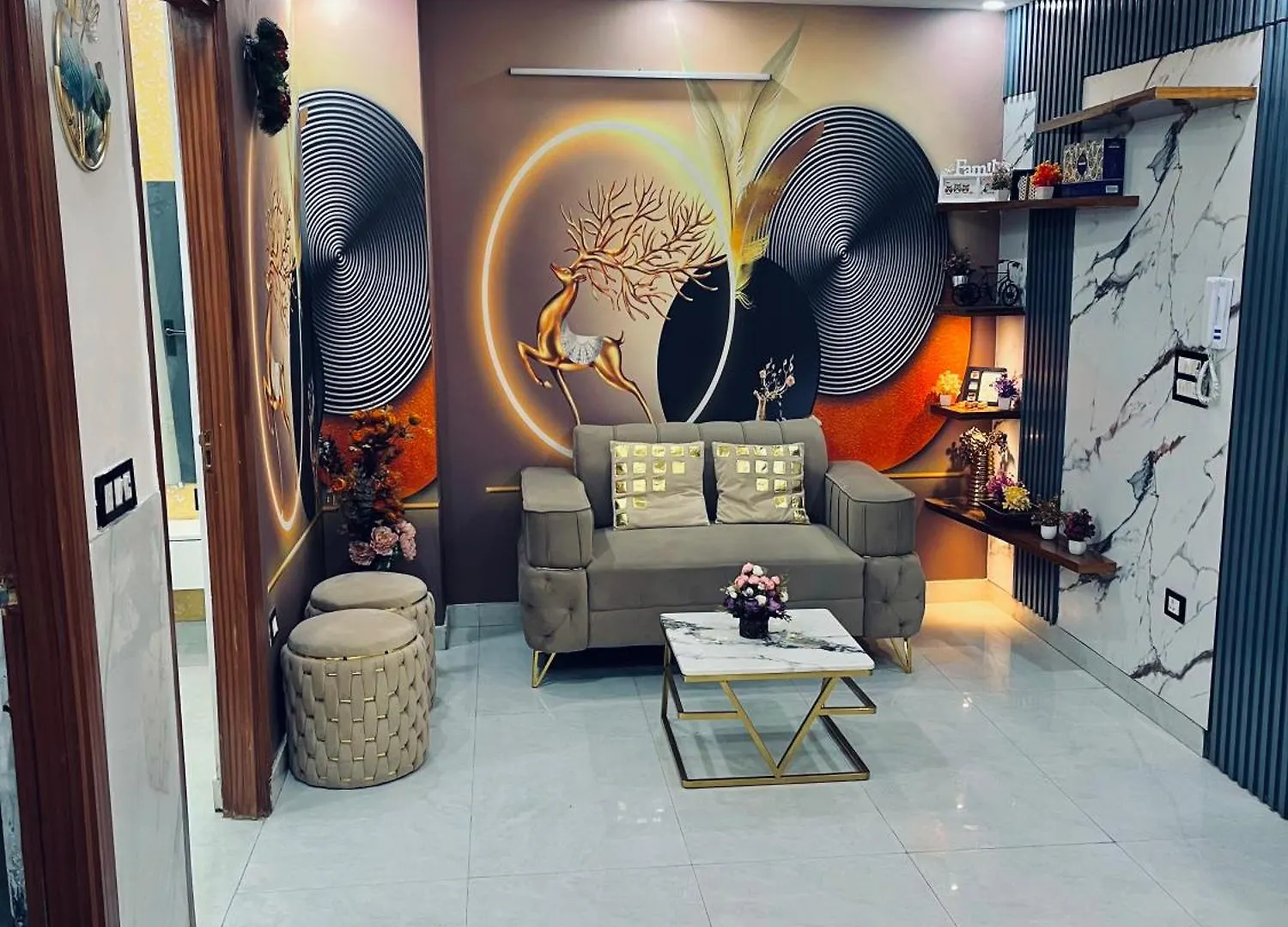 Luxury 1 Bhk Flat In New Delhi Apartment 0*,